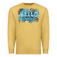 Antique Gold hello winter Premium Sweatshirt - RanaPortraitStore