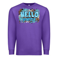 Purple hello winter Premium Sweatshirt - RanaPortraitStore