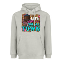 Moon Dust life is better in a small town Heavyweight Hoodie - texasbilliewilder