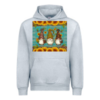 Heather Grey coffee gnomes Urban Hoodie - Artiststas