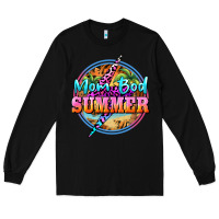 Black mom bod summer Long Sleeve Tee - BarkalooDesign