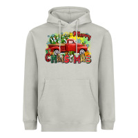 Moon Dust merry christmas truck Heavyweight Hoodie - Zillion Design Studio