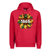 Cardinal juneteenth 1865 sunflower Premium Hoodie - Artiststas