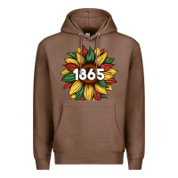 Chestnut juneteenth 1865 sunflower Premium Hoodie - Artiststas