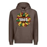 Coffee juneteenth 1865 sunflower Premium Hoodie - Artiststas