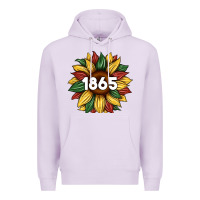 Lilac juneteenth 1865 sunflower Premium Hoodie - Artiststas