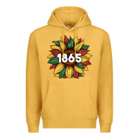 Mustard juneteenth 1865 sunflower Premium Hoodie - Artiststas