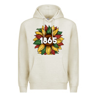 Oatmeal Heather juneteenth 1865 sunflower Premium Hoodie - Artiststas