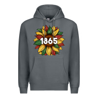 Rock juneteenth 1865 sunflower Premium Hoodie - Artiststas