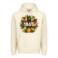 Sandshell juneteenth 1865 sunflower Premium Hoodie - Artiststas