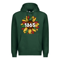 Sports Green juneteenth 1865 sunflower Premium Hoodie - Artiststas