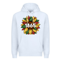 White juneteenth 1865 sunflower Premium Hoodie - Artiststas