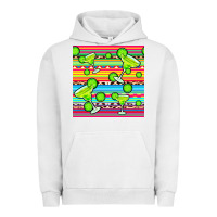 Pigment Lunar Rock margarita serape seamless pattern Urban Hoodie - BundleAndBundleShop