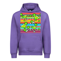 Tulip margarita serape seamless pattern Urban Hoodie - BundleAndBundleShop