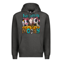 Charcoal Heather just a little moody heifers Premium Hoodie - Jasminsmagicworld