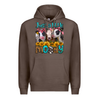 Coffee just a little moody heifers Premium Hoodie - Jasminsmagicworld
