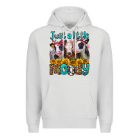 Dove Grey just a little moody heifers Premium Hoodie - Jasminsmagicworld