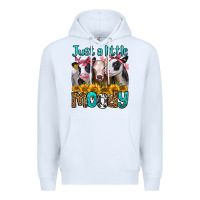 White just a little moody heifers Premium Hoodie - Jasminsmagicworld