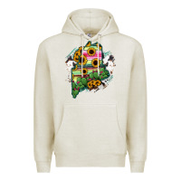 Oatmeal Heather maine Premium Hoodie - RanaPortraitStore