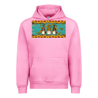 Fuchsia Pink coffee gnomes Urban Hoodie - Artiststas