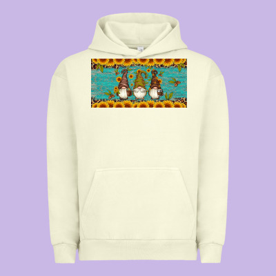 Coffee Gnomes Urban Hoodie Designed By Artiststas