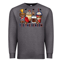 Charcoal Heather tis' the season american football coffee cups Premium Sweatshirt - Zillion Design Studio