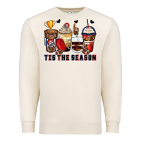 Sandshell tis' the season american football coffee cups Premium Sweatshirt - Zillion Design Studio