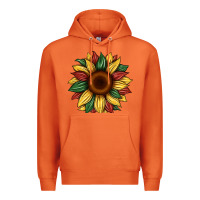 Carrot juneteenth sunflower Premium Hoodie - Artiststas