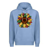 Colony Blue juneteenth sunflower Premium Hoodie - Artiststas