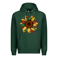 Sports Green juneteenth sunflower Premium Hoodie - Artiststas