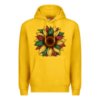 Lemon juneteenth sunflower Premium Hoodie - Artiststas