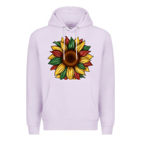 Lilac juneteenth sunflower Premium Hoodie - Artiststas