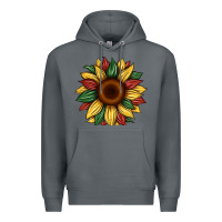 Rock juneteenth sunflower Premium Hoodie - Artiststas