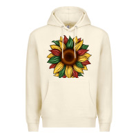 Sandshell juneteenth sunflower Premium Hoodie - Artiststas