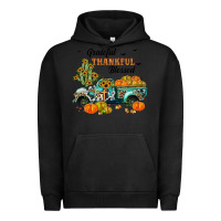 Pigment Black grateful thankful blessed Urban Hoodie - JahusDesignShop