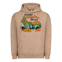 Pigment Burro grateful thankful blessed Urban Hoodie - JahusDesignShop