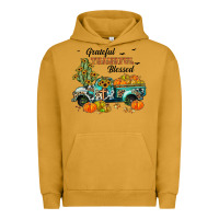 Pigment Peanut Butter grateful thankful blessed Urban Hoodie - JahusDesignShop