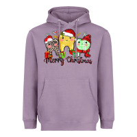 Lavender merry christmas tooth Heavyweight Hoodie - Zillion Design Studio