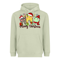 Matcha merry christmas tooth Heavyweight Hoodie - Zillion Design Studio