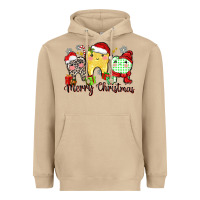 Mushroom merry christmas tooth Heavyweight Hoodie - Zillion Design Studio