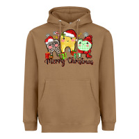 Toasted Coconut merry christmas tooth Heavyweight Hoodie - Zillion Design Studio