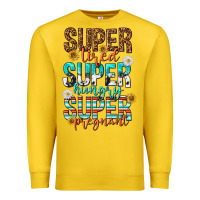 Lemon super tired super hungry super pregnant Premium Sweatshirt - texasbilliewilder