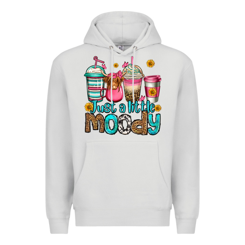 Just A Little Moody Coffee Cups Premium Hoodie by Jasminsmagicworld | Teevron
