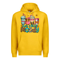 Lemon just a little moody coffee cups Premium Hoodie - Jasminsmagicworld