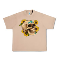 Burro skull flowers and gemstone Urban Heavy Tee - Artiststas