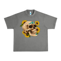 Tornado skull flowers and gemstone Urban Heavy Tee - Artiststas