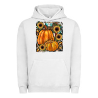 Pigment Lunar Rock sunflowers, pumpkin, cowhide, serape Urban Hoodie - JahusDesignShop