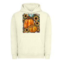 Pigment Pistachio sunflowers, pumpkin, cowhide, serape Urban Hoodie - JahusDesignShop