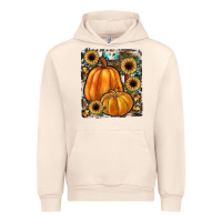 Sandshell sunflowers, pumpkin, cowhide, serape Urban Hoodie - JahusDesignShop