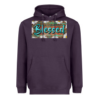 Plum Blessed With Daisy And Leopard Heavyweight Hoodie - RanaPortraitStore